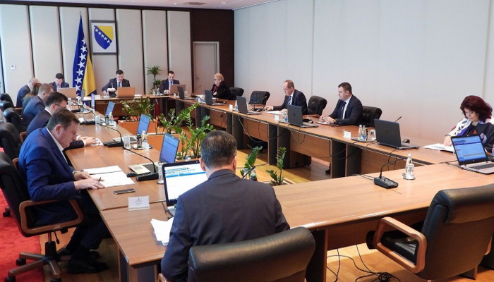 Vijeće ministara BiH danas o privremenom finansiranju