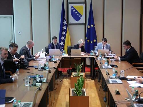 Vijeće ministara BiH o prilivu migranata i sigurnosnoj situaciji u privremenim centrima