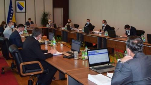 Vijeće ministara BiH usvojilo odluku o privremenom finansiranju