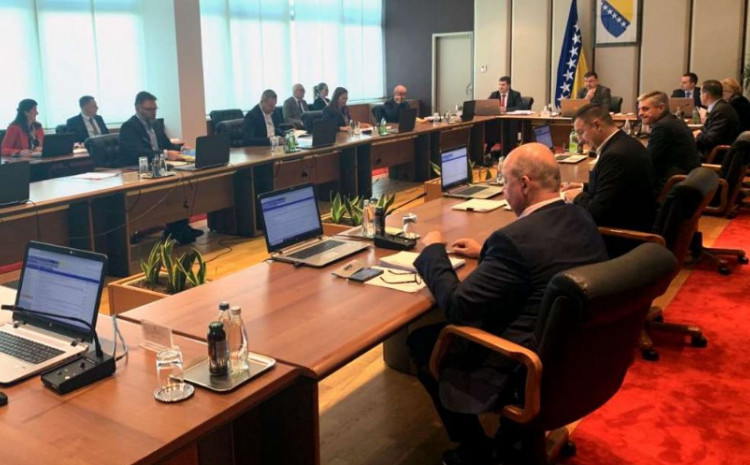 Vijeće ministara BiH zasjeda sutra