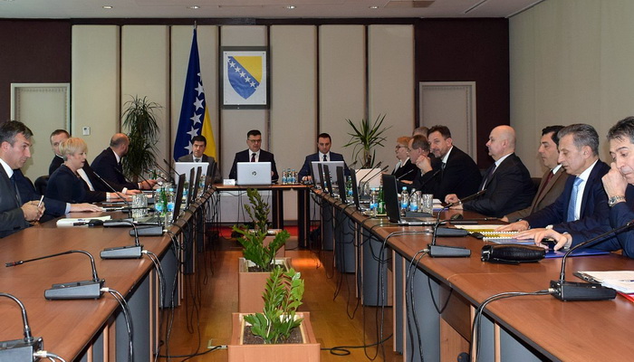 Vijeće ministara nije usvojilo Odluku o privremenom finansiranju