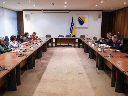 Vijeće nacionalnih manjina BiH sa visokim komesarom OSCE-a