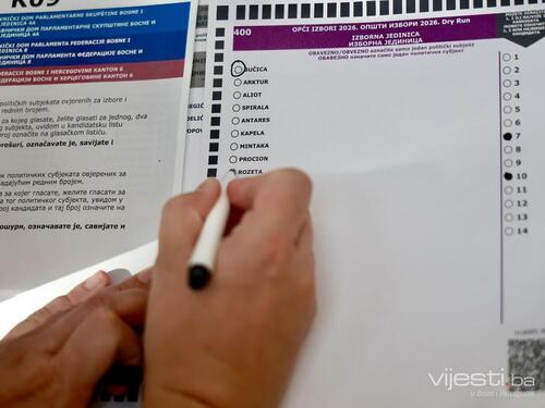 Vijesti.ba donose simulaciju: Pogledajte kako glasati na izborima