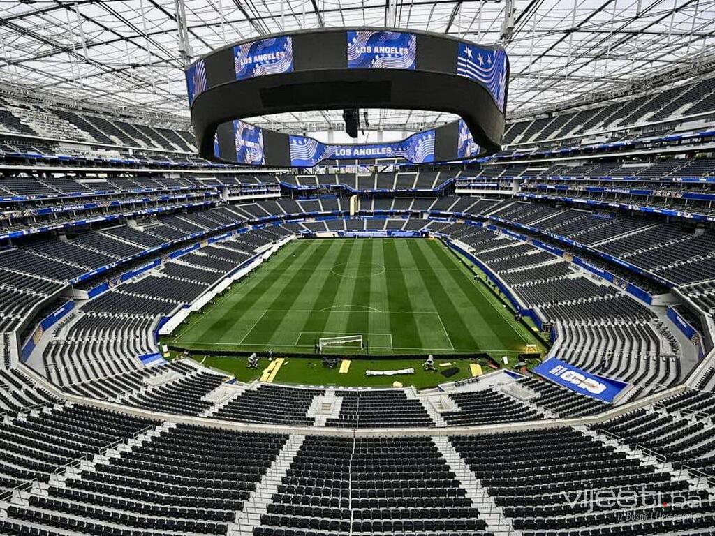 Vijesti.ba na impresivnom SoFi stadionu: Ovdje igraju Zmajevi