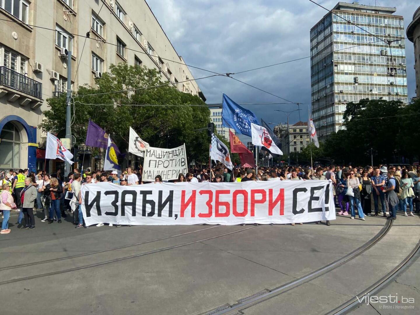 Vijesti.ba u Beogradu: Žestoke poruke Vučiću