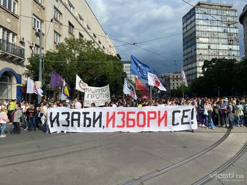 Vijesti.ba u Beogradu: Žestoke poruke Vučiću