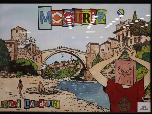 Foto: Vikend u Mostaru započeo u duhu stripa, okupljen dosad najveći broj autora