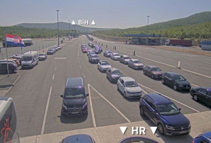Vikend za more: Pogledajte stanje na granici s Hrvatskom