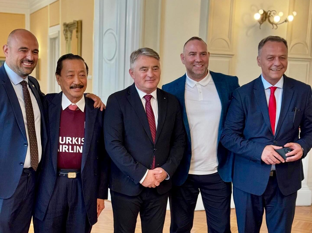 Vincent Tan se sastao sa Željkom Komšićem