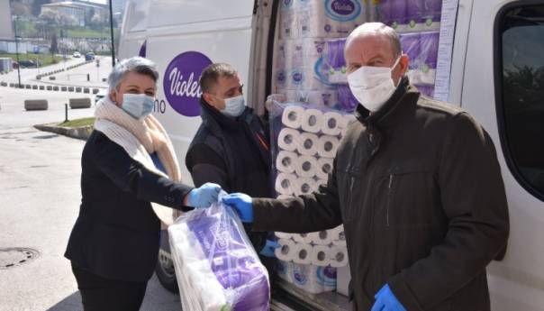 'Violeta' donirala proizvode za najugroženije stanovnike općine Centar