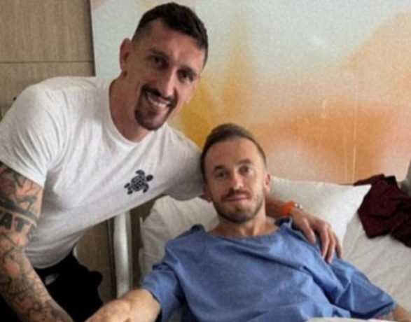 Višća operisan nakon stravične povrede: Posjetio ga Stefan Savić