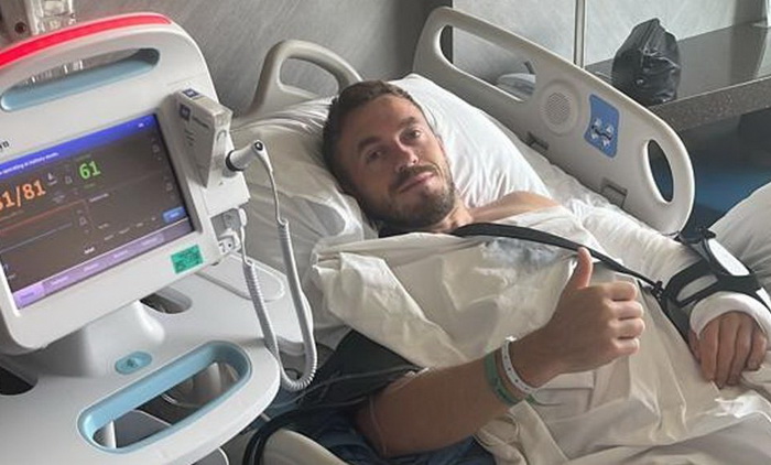 Višća uspješno operisan u Istanbulu nakon što je doživio prelom ruke