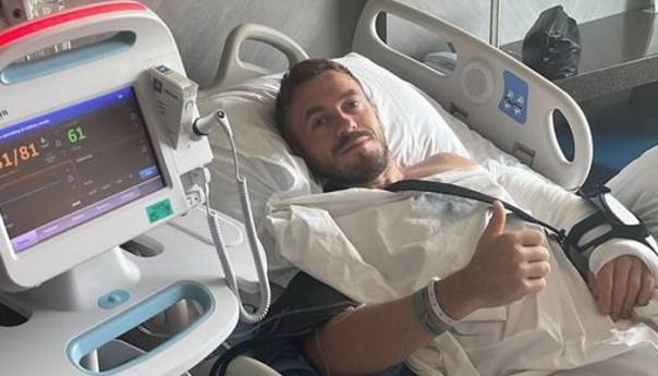 Višća uspješno operisan u Istanbulu nakon što je doživio prelom ruke