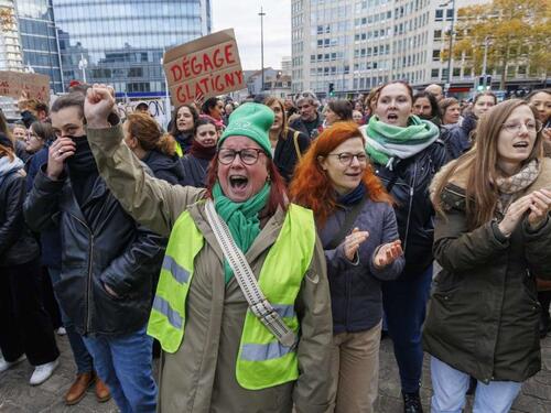 Više od 1.000 nastavnika izašlo na ulice Brisela
