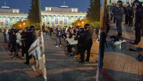 Više od 100 osoba uhapšeno u Rusiji na protestima protiv vojne mobilizacije