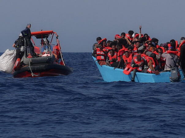 Više od 400 migranata spašeno kod obale Libije