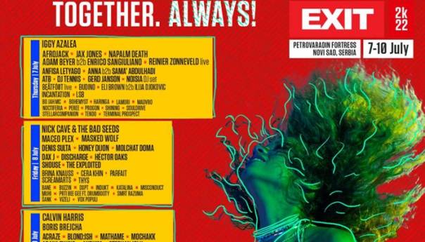 Više od 50 izvođača na Exitu