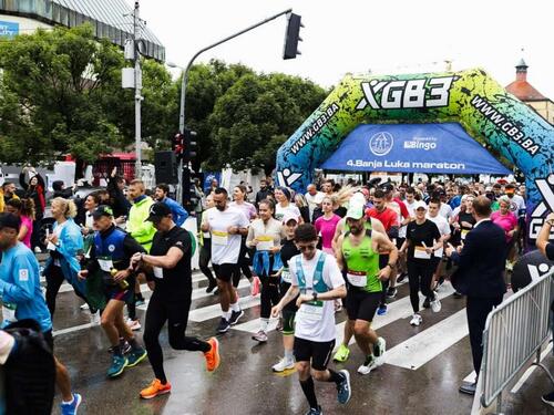 Više od 650 učesnika završilo trku na današnjem 'Banjalučkom polumaratonu'