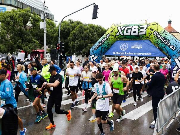 Više od 650 učesnika završilo trku na današnjem 'Banjalučkom polumaratonu'