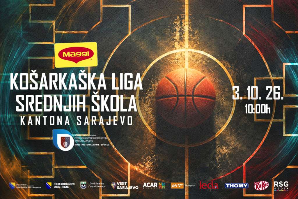 Počinje košarkaška liga srednjih škola u Kantonu Sarajevo