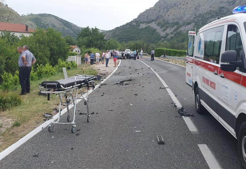 Više povrijeđenih u teškoj saobraćajnoj nesreći kod Mostara