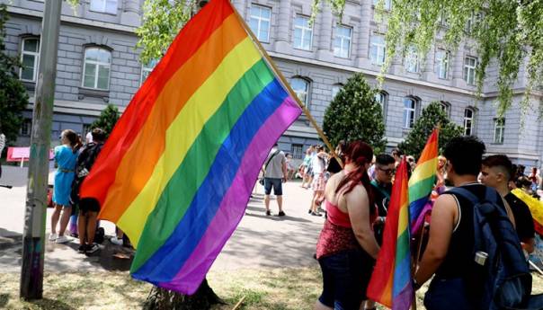Više privedenih u Zagrebu: Napali učesnike Prajda, zapalili im zastavu