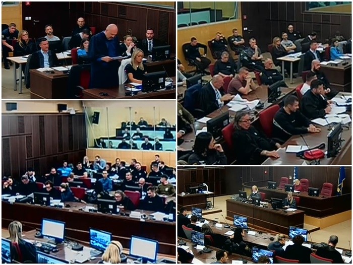 Višesatno ročište, pritvor za troje i mjere za 12 osoba