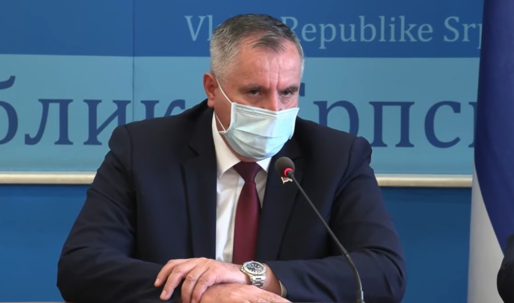 Višković: Zaustavljen rast broja oboljelih u RS