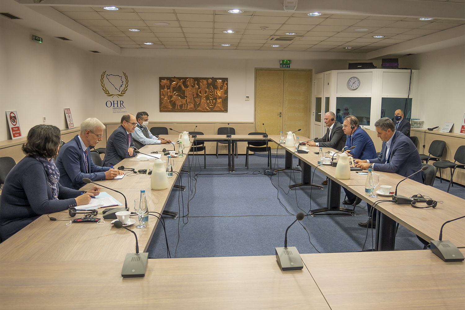 Visoki predstavnik se sastao sa delegacijom SDP-a BiH