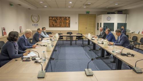 Visoki predstavnik se sastao sa delegacijom SDP-a BiH
