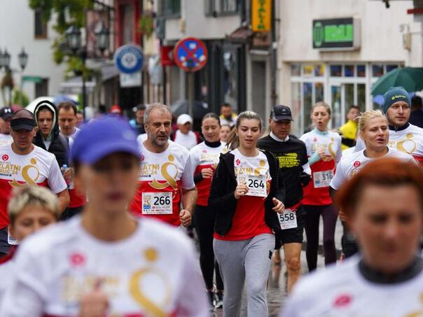 Visoko u Zlatnom septembru trči za mališane u borbi protiv raka