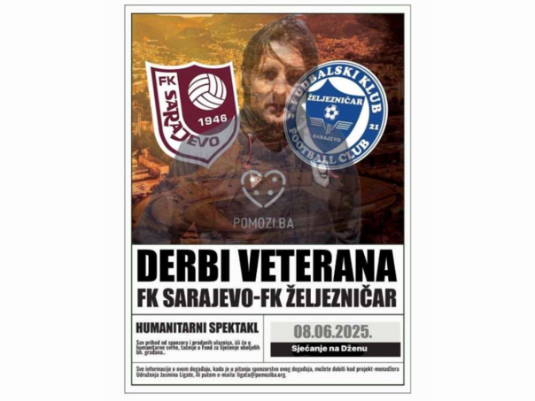 'Vječiti rivali, vječiti humanisti' igraju u znak sjećanja na Dženana Uščuplića