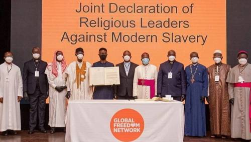 Vjerski poglavari Afrike potpisali dokument protiv trgovine ljudima