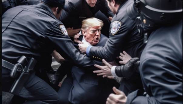 Vještačka inteligencija napravila realne fotografije Trumpovog hapšenja