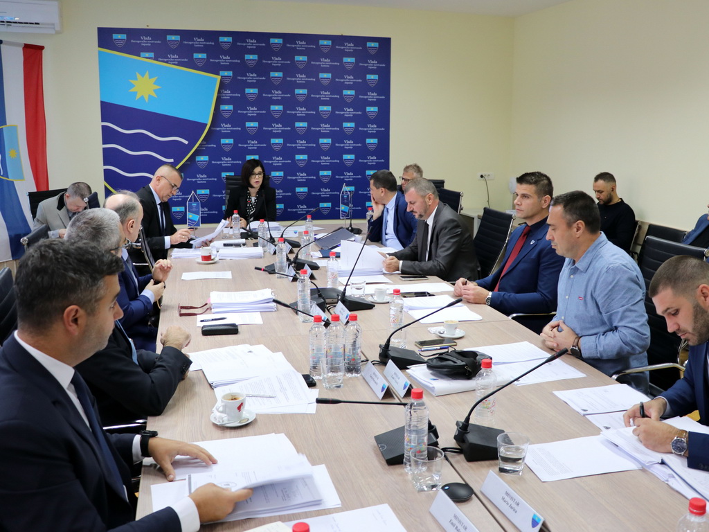 Vlada HNK usvojila Nacrt budžeta za 2026. i donijela niz važnih odluka