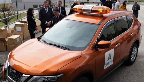 Vlada Japana BHANSA-i donirala specijalno namjensko vozilo