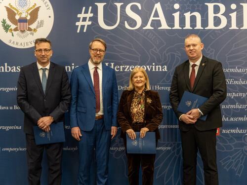 Vlada SAD-a donirala IT opremu Vrhovnom sudu FBiH, Tužilaštvu i Sudskoj policiji