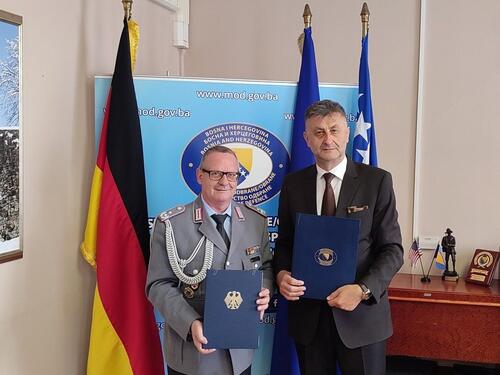 Vlada SR Njemačke donira 1,2 miliona eura za infrastrukturne projekte OSBiH