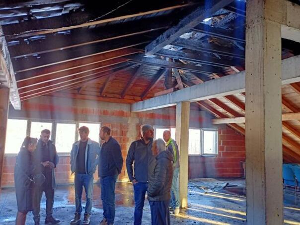 Vlada USK izdvojila 100.000 KM za sanaciju škole oštećene u požaru