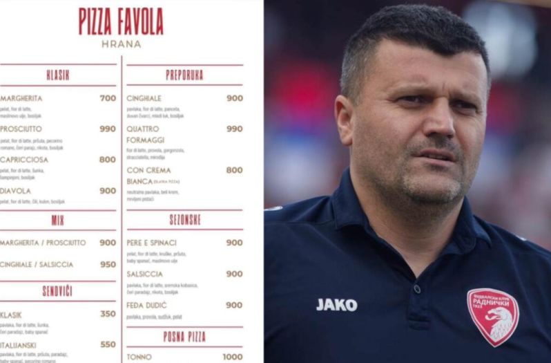 Vlasnik restorana u Kragujevcu nazvao jelo po Feđi Dudiću