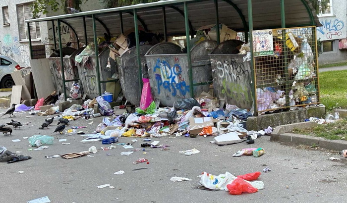 Vlast obećala 'umivanje', a Sarajevo opet u smeću