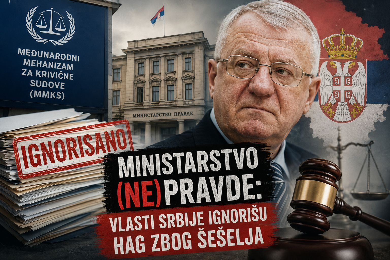 Vlasti Srbije ignorišu Hag zbog zločinca Šešelja