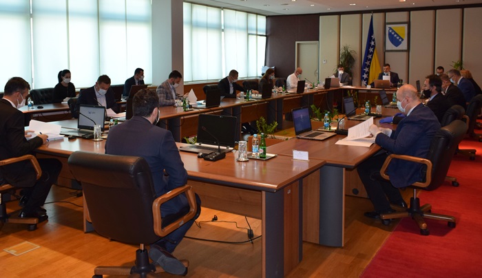 VM BiH danas o imenovanjima, upravljanju dugom, sredstvima za izbore...