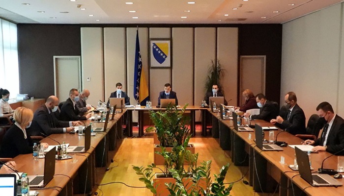 VM BiH sutra o odluci o privremenom finansiranju institucija BiH