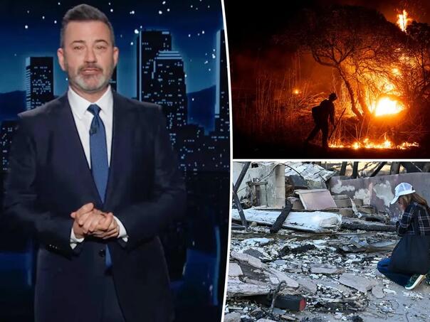 Voditelj plakao tokom emisije zbog požara u Los Angelesu