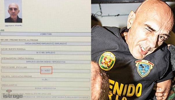 Vođa kartela Amerika formalno državljanin BiH: MUP HNK nije poništio lažni pasoš