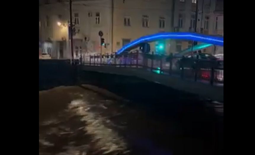 Vodostaj Miljacke u Sarajevu značajno porastao nakon padavina