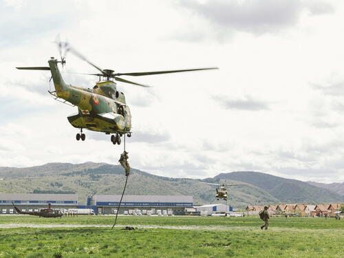 Vojnici EUFOR-a nastavljaju intenzivnu obuku: Uvijek - postojani i spremni!