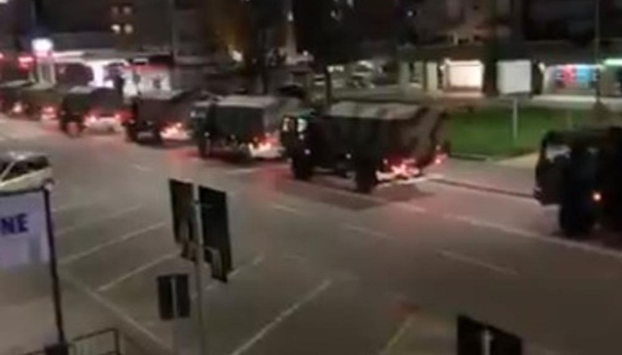 Vojska premješta iz Bergama kovčege s tijelima umrlih u druge pokrajine