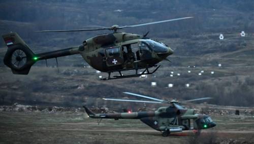 Vojska Srbije podiže helikoptere